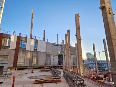 D-lohko pihakansi valettuna