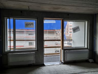 Heka A ikkuna-asennus