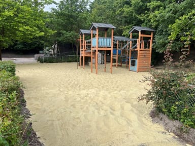 Foto: Legeplads med SoftSand i Greve