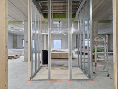 A-lohko 3. krs väliseinät