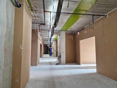 B-lohko väliseiniä