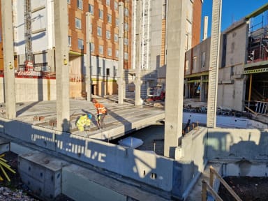 Elementtiasennusta C-lohko