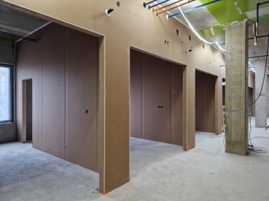 A-lohko väliseiniä