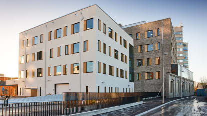 Socialtjänstens vita hus i Västerås.