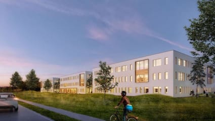 Illustration of the new Kolding Company House V.