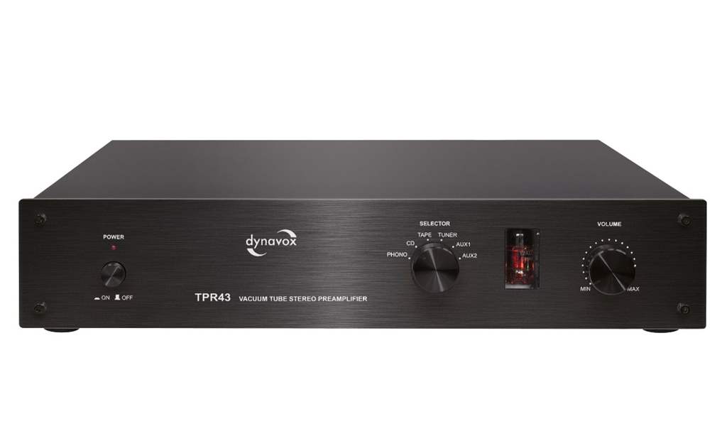 Preamplificatore A Valvole Dynavox TPR-43 Con Ingresso Phono MM/MC - Nero | Per Giradischi E Hi-Fi - Foto 4