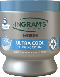 Ingrams Men's Ultra Cool Cream 450ml