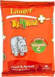 Laager Tea4kidz Peach & Apricot 40's