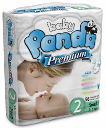 Baby Panda Premium Size 2 Small 56s