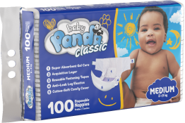 Baby Panda Classic Size 3 Medium 100's
