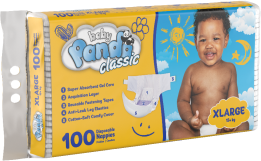 Baby Panda Classic Size 5 X-Large 100's