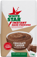 White Star Instant Maize Porridge Chocolate 1kg