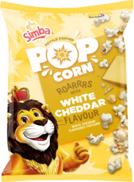 Simba Popcorn White Cheddar 90g