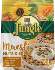 Jungle Muesli Nuts and Seeds 750g
