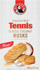 Bakers Tennis Rusks 450g