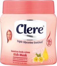 Clere Body Crème Rich Musk 300ml