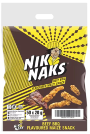Nik Naks 50 x 20g BBQ Beef