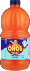 Oros Tropical Flavoured Concentrated Squash 2L