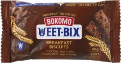 Weet-Bix Breakfast Biscuit 40g Cocoa single