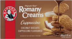 Bakers Romany Creams Cappuccino Flavoured Biscuits 200g