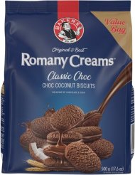 Bakers Romany Creams Classic Choc 500g
