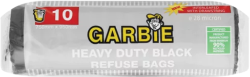 Garbie Heavy Duty Black Refuse 10s