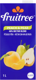 Fruitree 40% Fruit Nectar Blend 1L Peach & Pear
