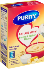 Purity Banana & Yoghurt 200g (Just Add Water)