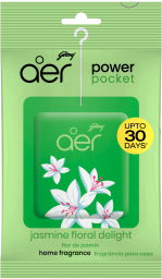 Godrej Aer Power Pocket Jasmine Floral 10g