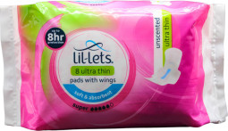 Lil-Lets Super Ultra Thin Pads 8s