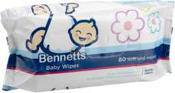 Bennetts Baby Wipes 80's