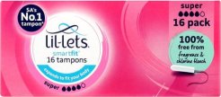 Lil-Lets Non-Applicator Tampons Super 16 Pack