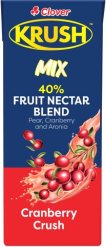 Clover Krush UHT Cranberry Crush Juice 200ml