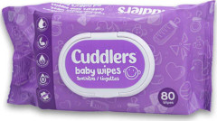 Cuddlers Baby Wipes Unscented 80's