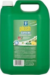 Plush Dish Washing Liquid Lemon 5L
