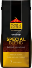 House of Coffees Special Blend Medium Roast Coffee 250g (Best Before July 2026)