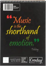 Croxley A5 144 Page Short Hand Notebook