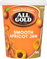 All Gold Jam Smooth Apricot 640g