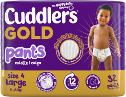 Cuddlers Gold Pants Size 4 32's