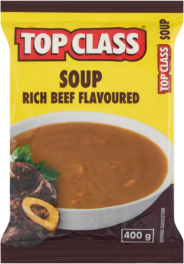 Top Class Rich Beef Flavoured Soup 400g