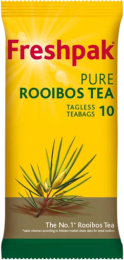 Freshpak Pure Rooibos Tagless Teabags 10 Pack