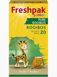 Freshpak Junior Apple Flavoured Rooibos Tagless Tea Bags 20 Pack