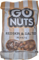 Go Nuts Redskin Salted 50g (Best Before July 2026)