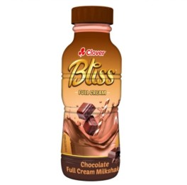 Clover Bliss Full Cream Chocolate Milkshake 300ml