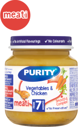 Purity Vegetables & Chicken 125ml 