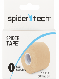 Spider Tech Kinesio Tape Single Roll 50mm x 5m BEIGE