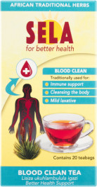 Sela Blood Clean Teabags 20s