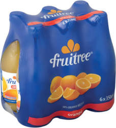 Fruitree Orange Flavoured Nectar Blend  350ml