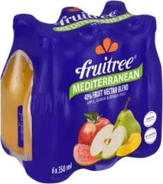 Fruitree Mediterranean 40% Fruit Nectar Blend 350ml