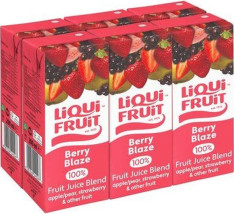 Liqui Fruit Berry Blaze 100% Fruit Juice Blend 200ml